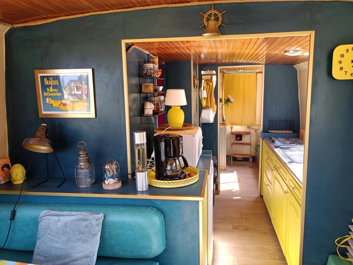 Ille Flottante, Maison Eclusiere Et Hebergements Insolites Sur Le Canal Hédé エクステリア 写真